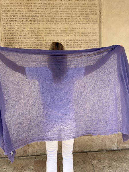 Stola In Puro Cashmere  Violetta