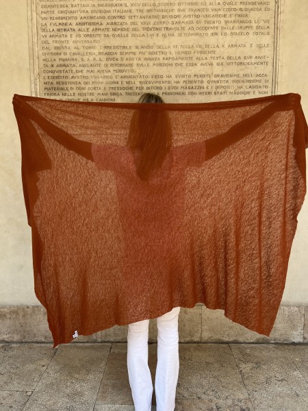 Stola in puro cashmere Glacè