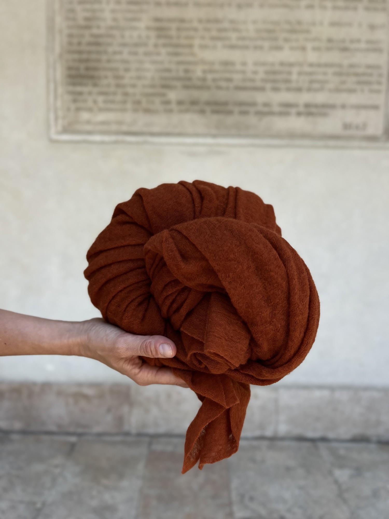 Stola in puro cashmere Glacè