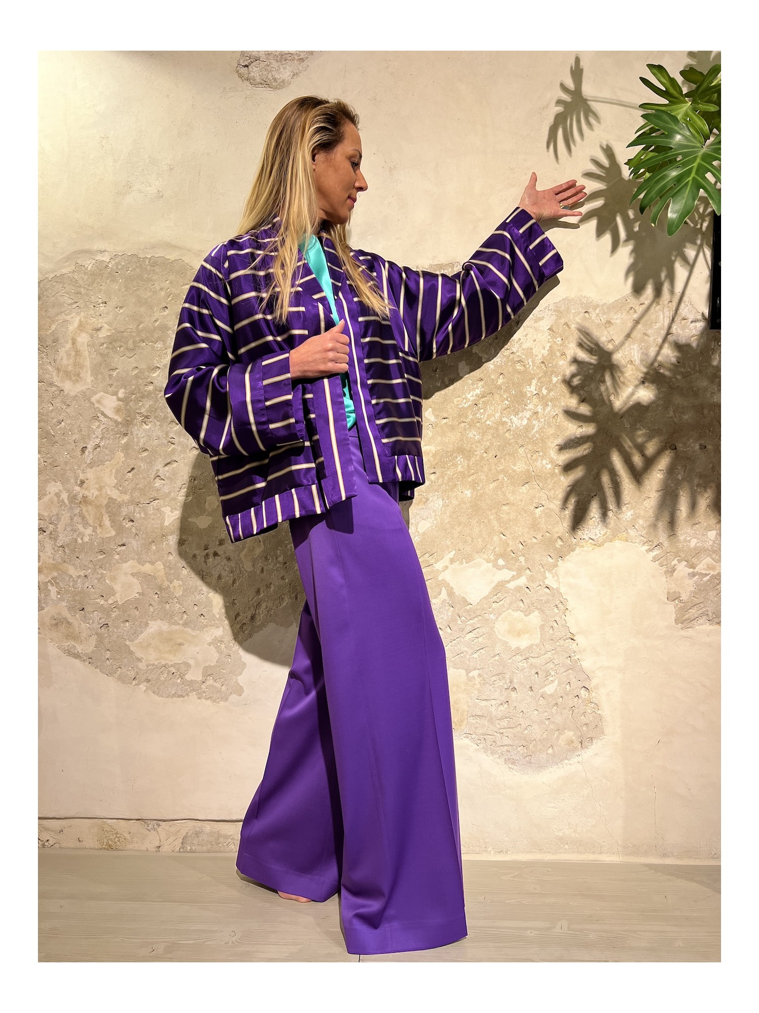 Pantalone Ottavia Ametista Pantalone Ottavia Ametista