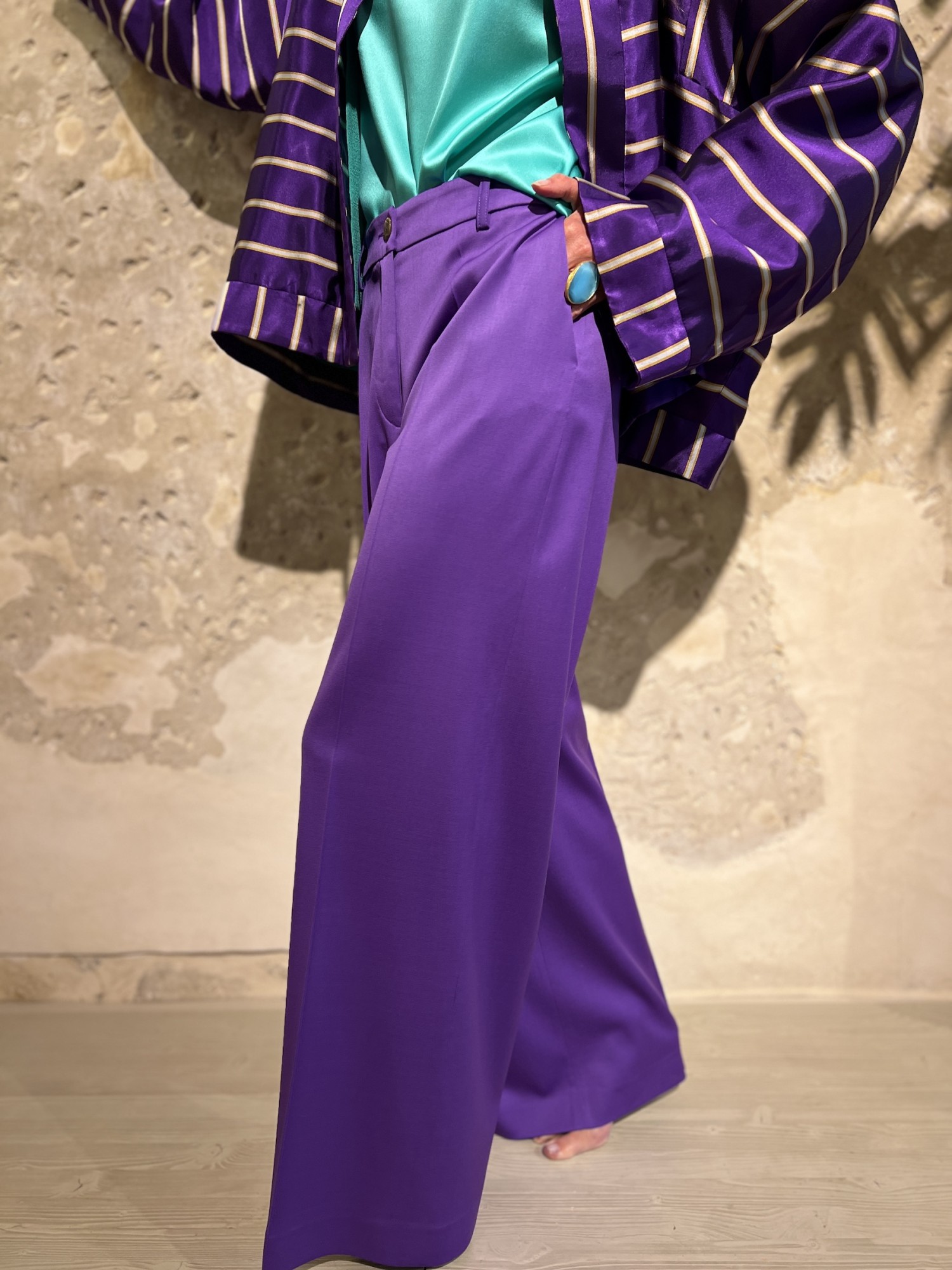 Pantalone Ottavia Ametista Pantalone Ottavia Ametista