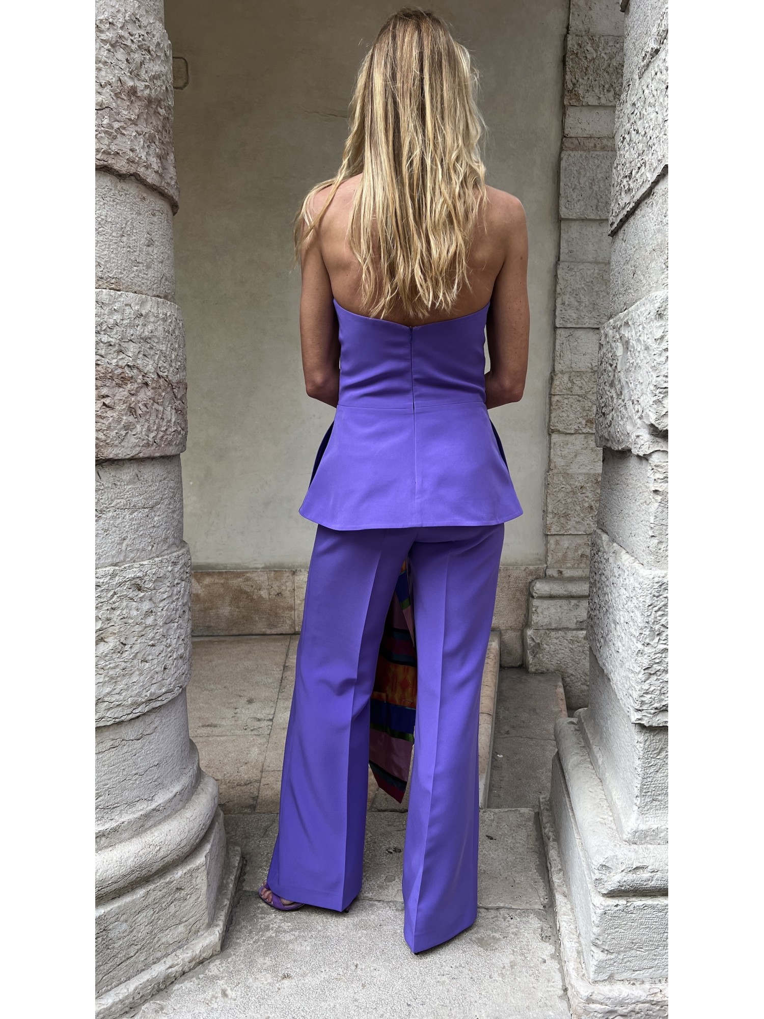 Pantalone Flared Ametista