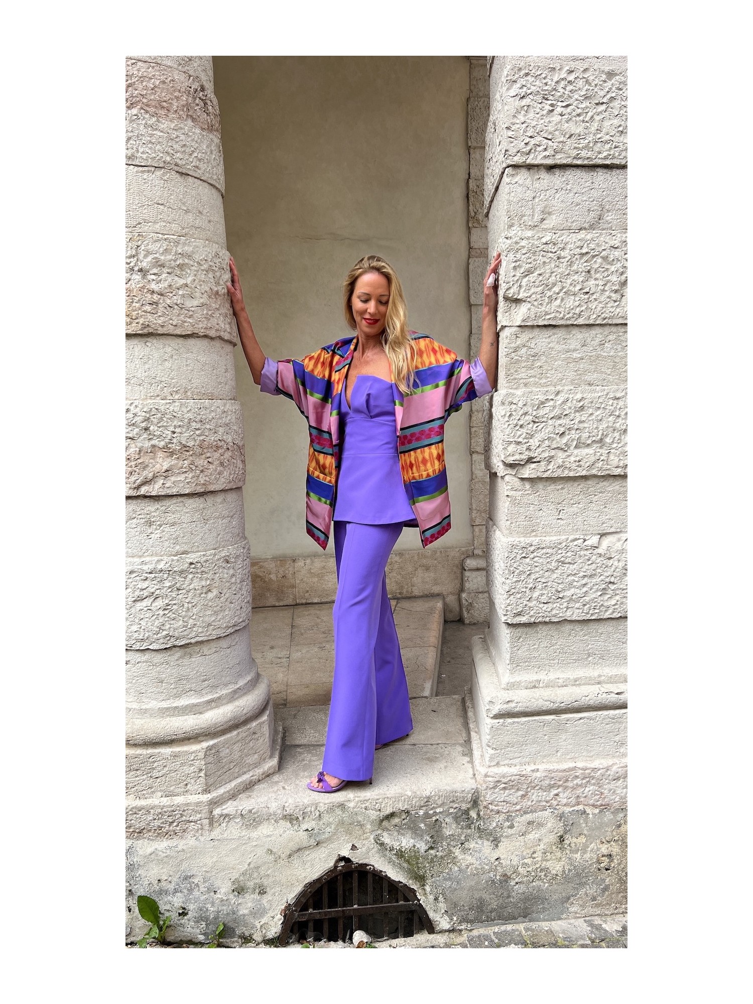 Pantalone Flared Ametista
