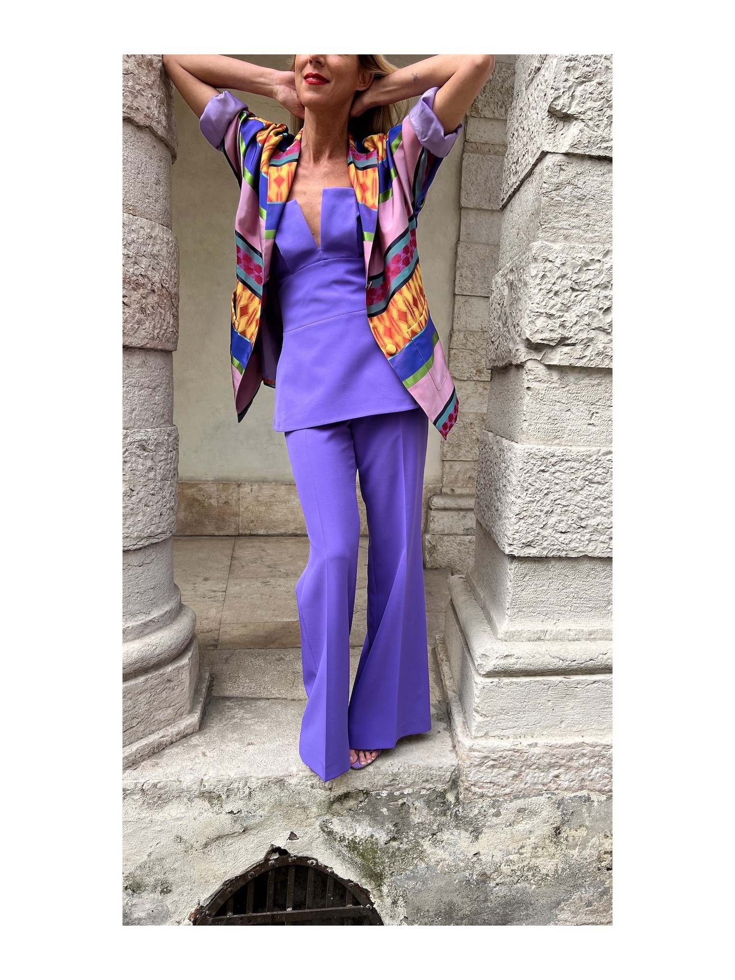 Pantalone Flared Ametista