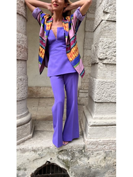 Pantalone Flared Ametista