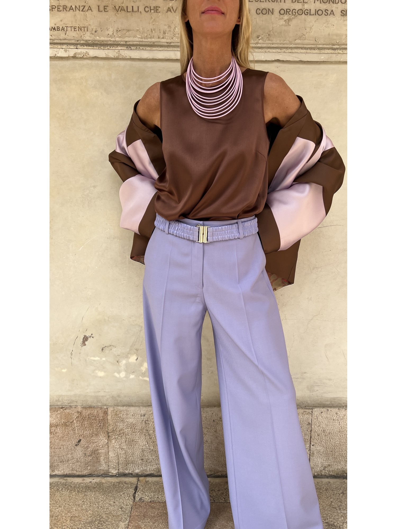 Pantalone Ottavia Lilla