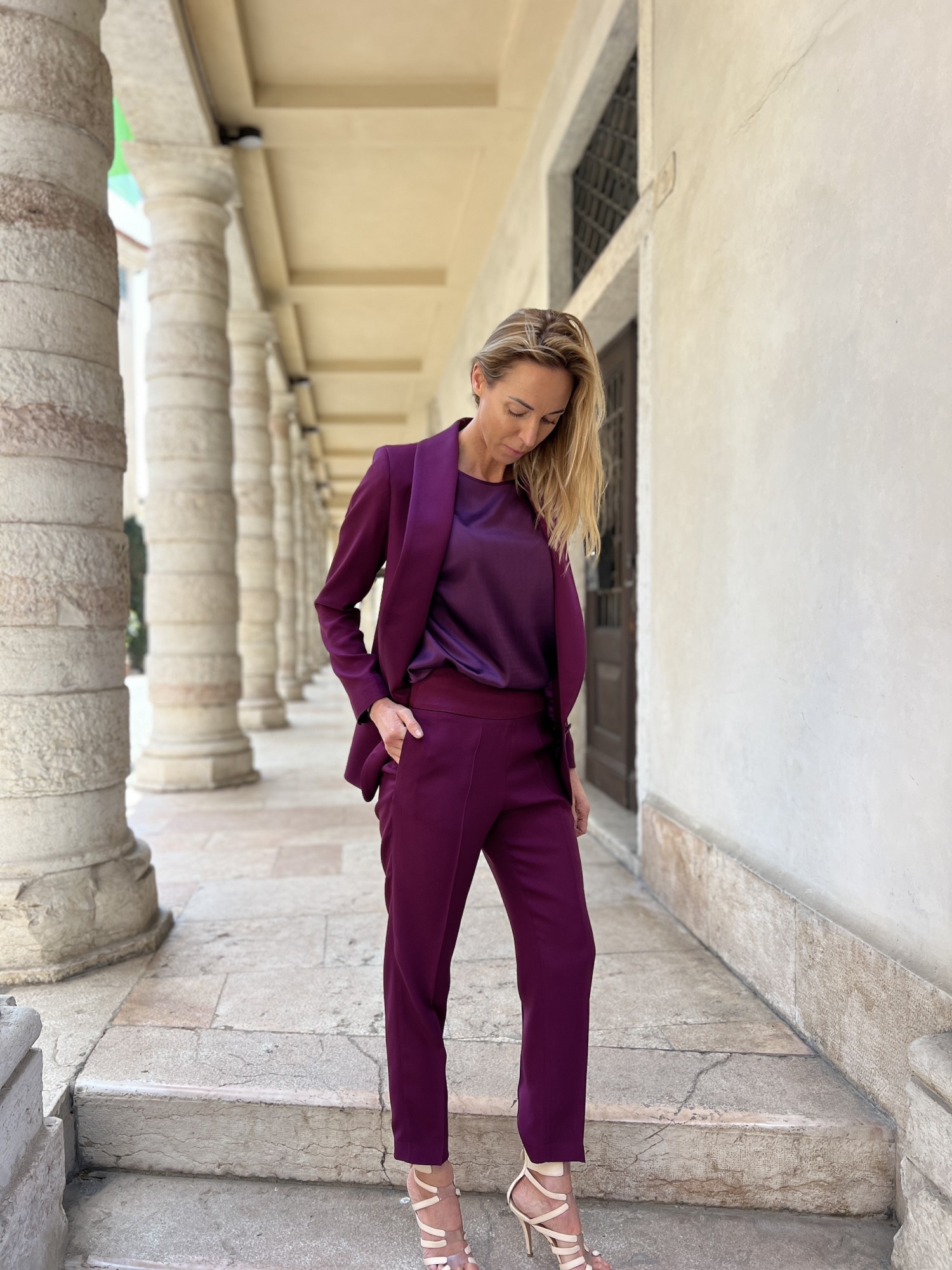 Pantalone Smoking Orchidea