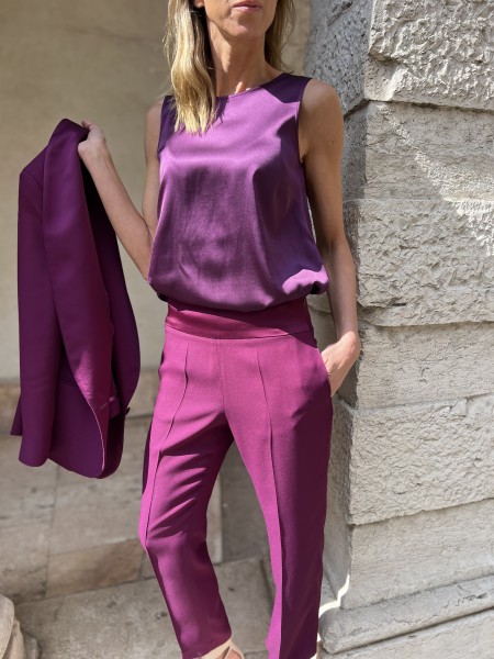 Pantalone Smoking Orchidea