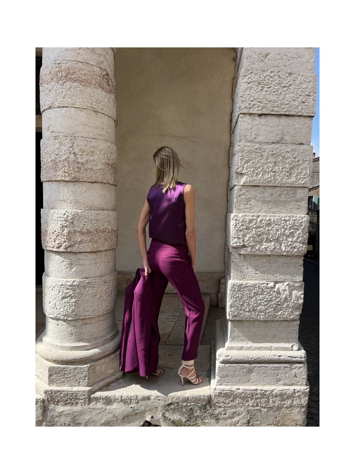 Pantalone Smoking Orchidea