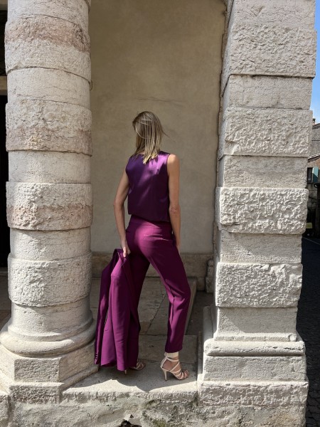 Pantalone Smoking Orchidea