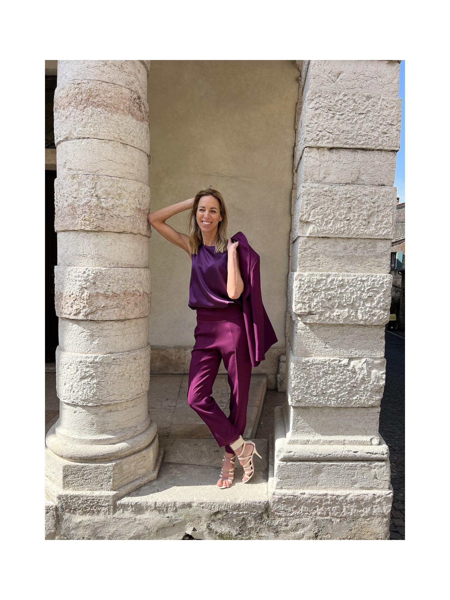 Pantalone Smoking Orchidea