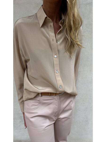 Camicia Icon Seta Nude