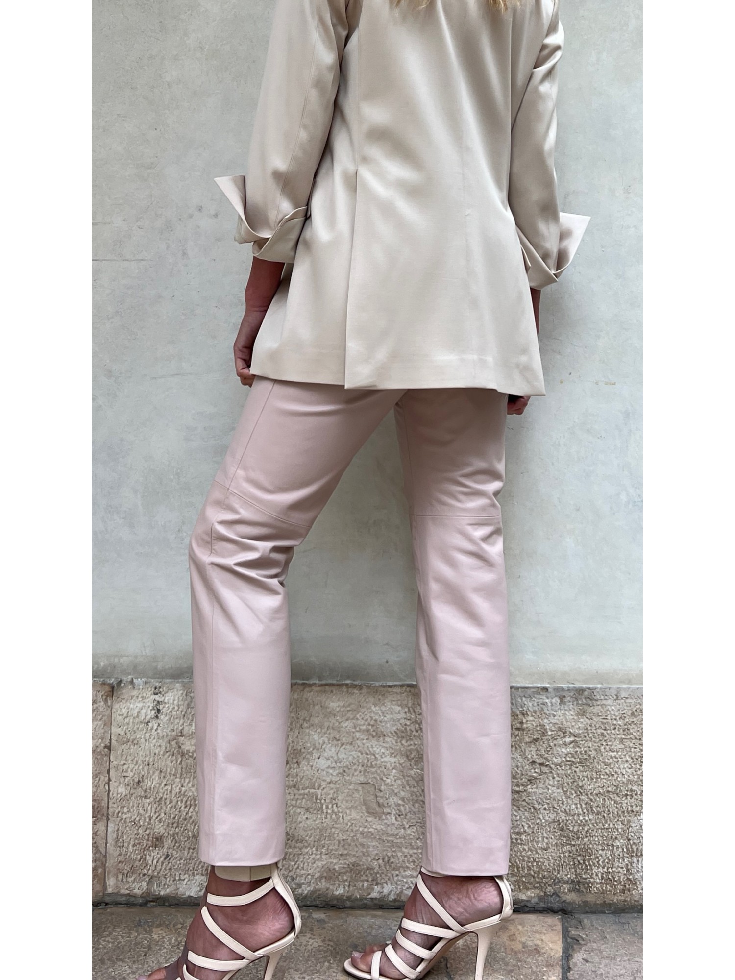 Giacca Azzurra Oversized Schiuma