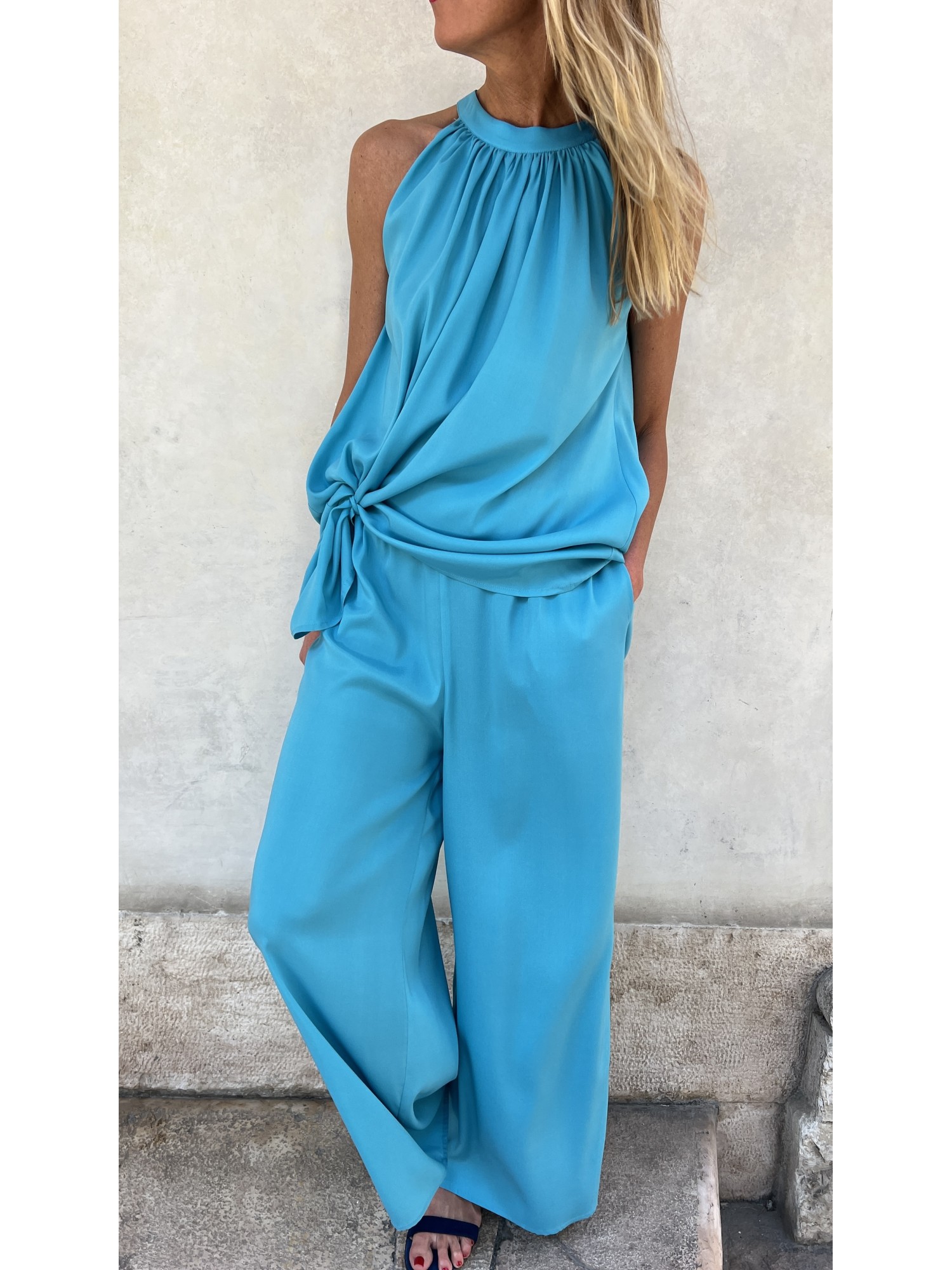 Pantalone Saint Tropez Turchese