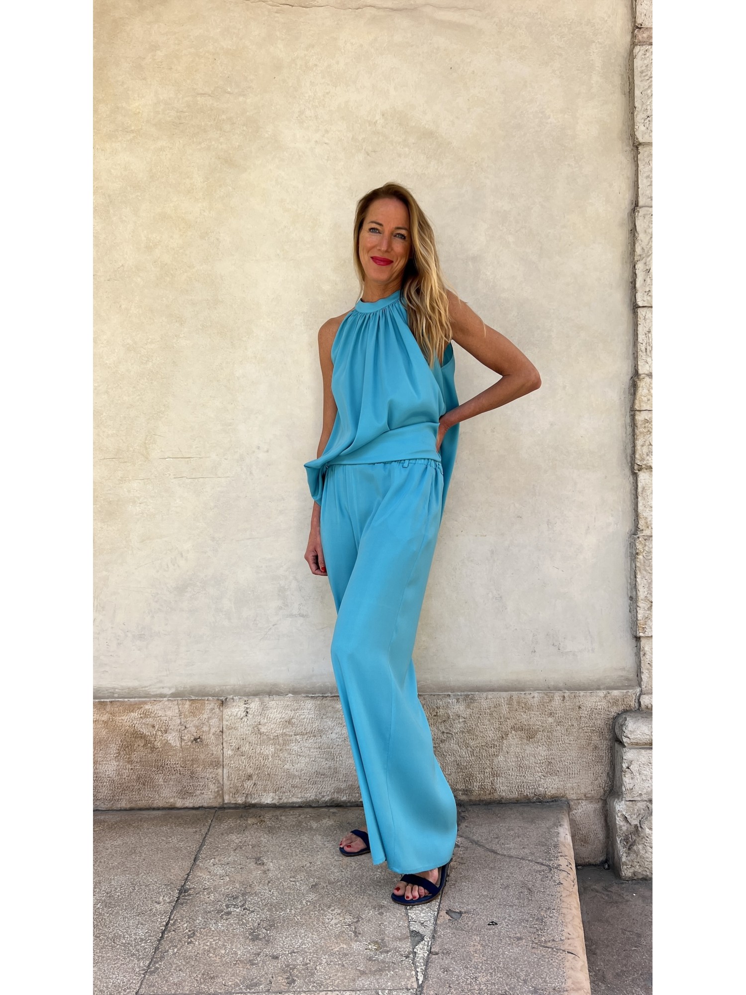 Pantalone Saint Tropez Turchese