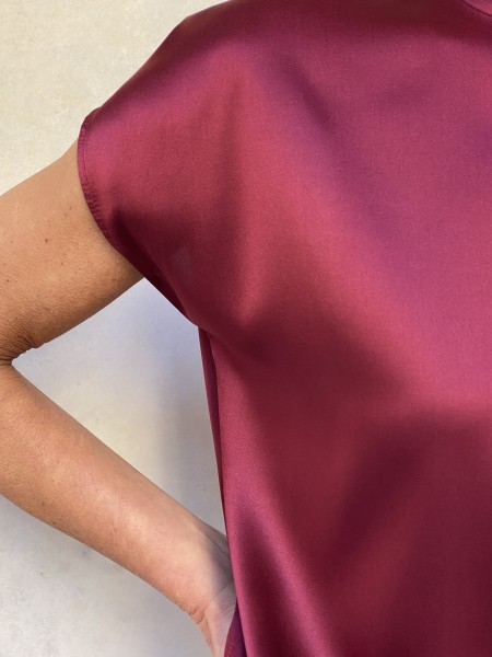 T-shirt di seta Barolo