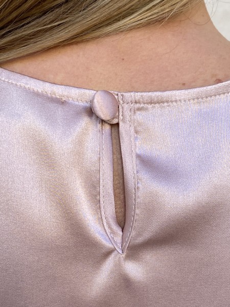 T-shirt di seta Mousse