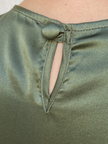 T-shirt in seta Foresta