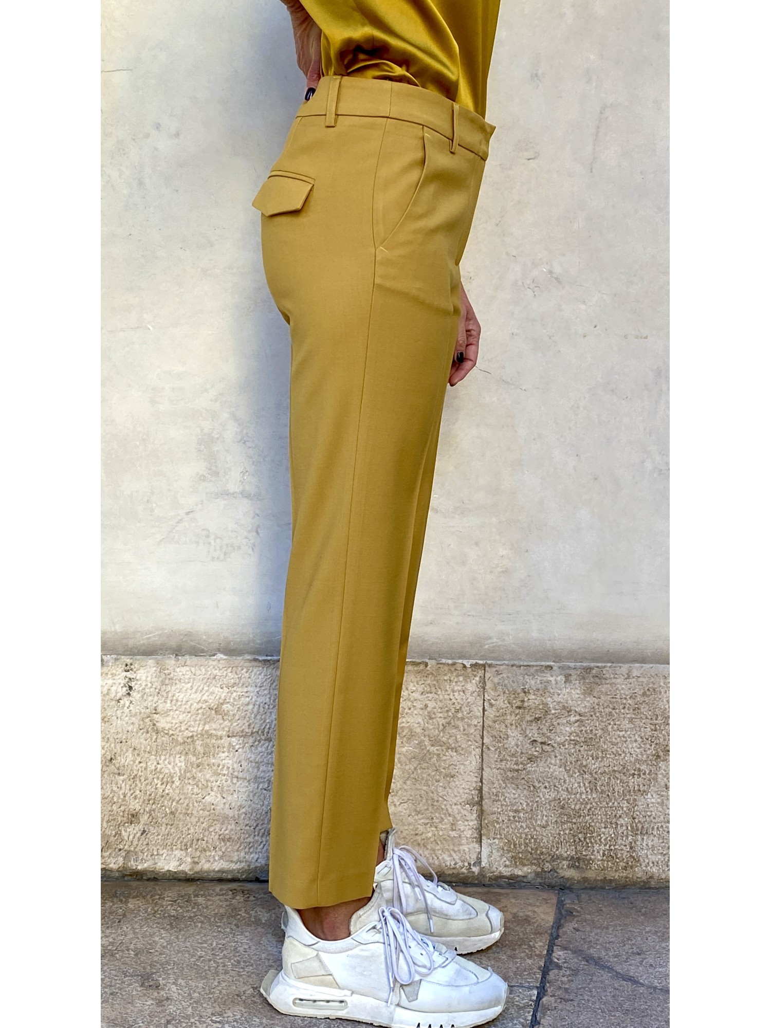 Pantalone Fiore Curry 2