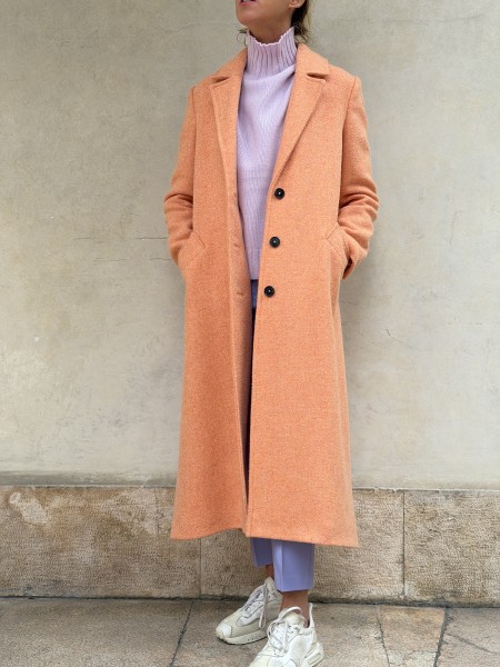Cappotto Kate di lana melange Bellini
