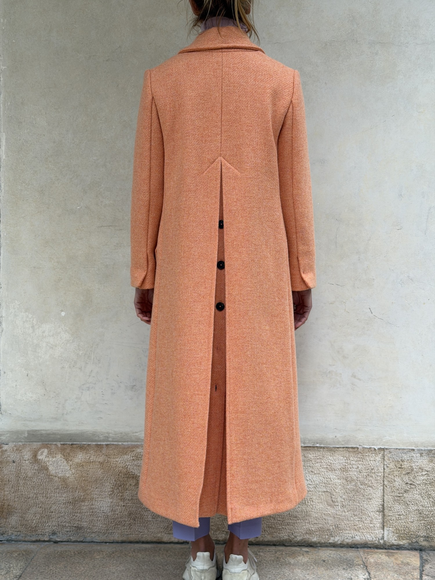 Cappotto Kate di lana melange Bellini