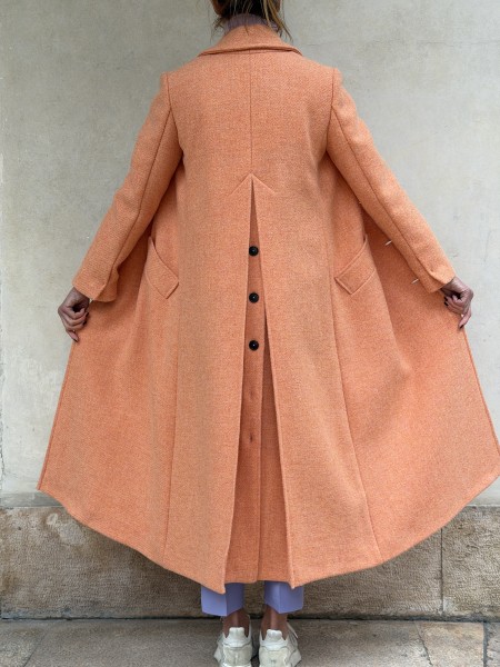 Cappotto Kate di lana melange Bellini