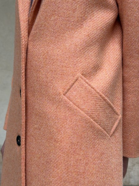 Cappotto Kate di lana melange Bellini