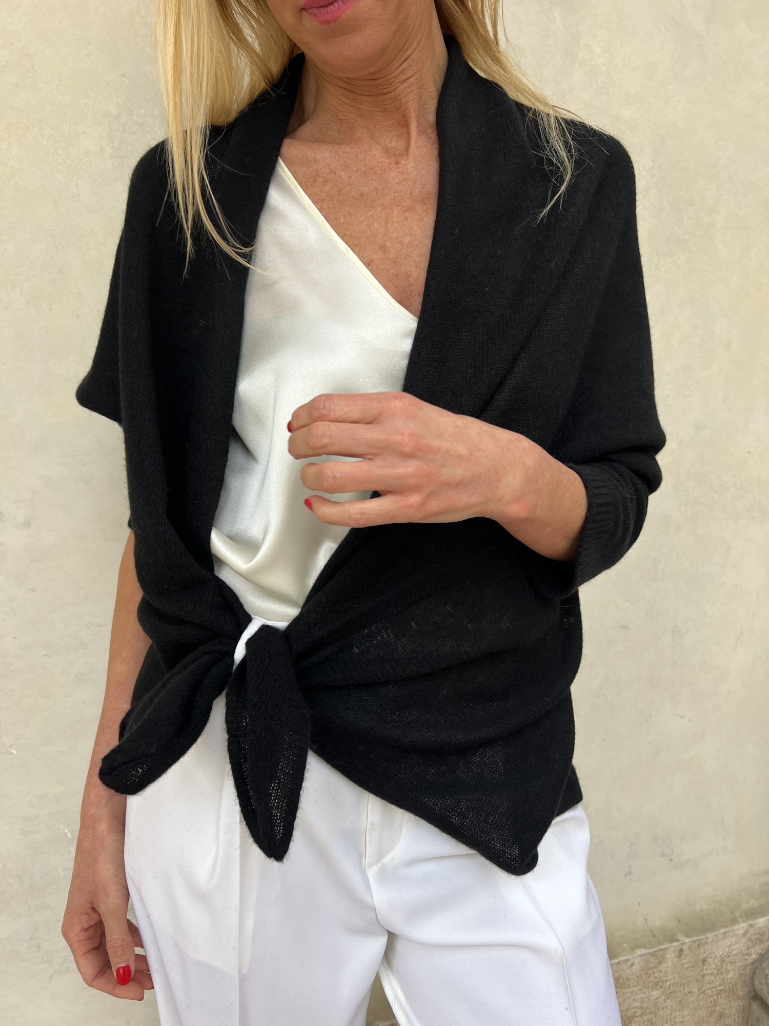 Cardigan Nuvola Carbone