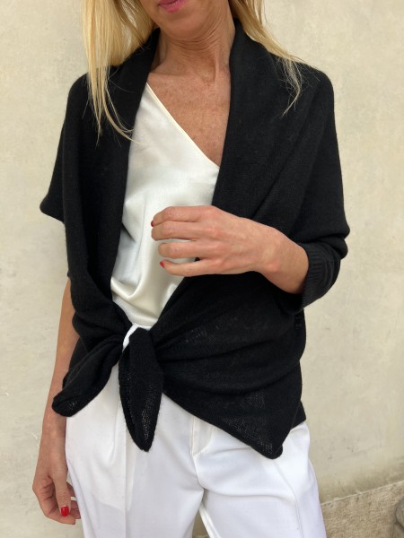 Cardigan Nuvola Carbone