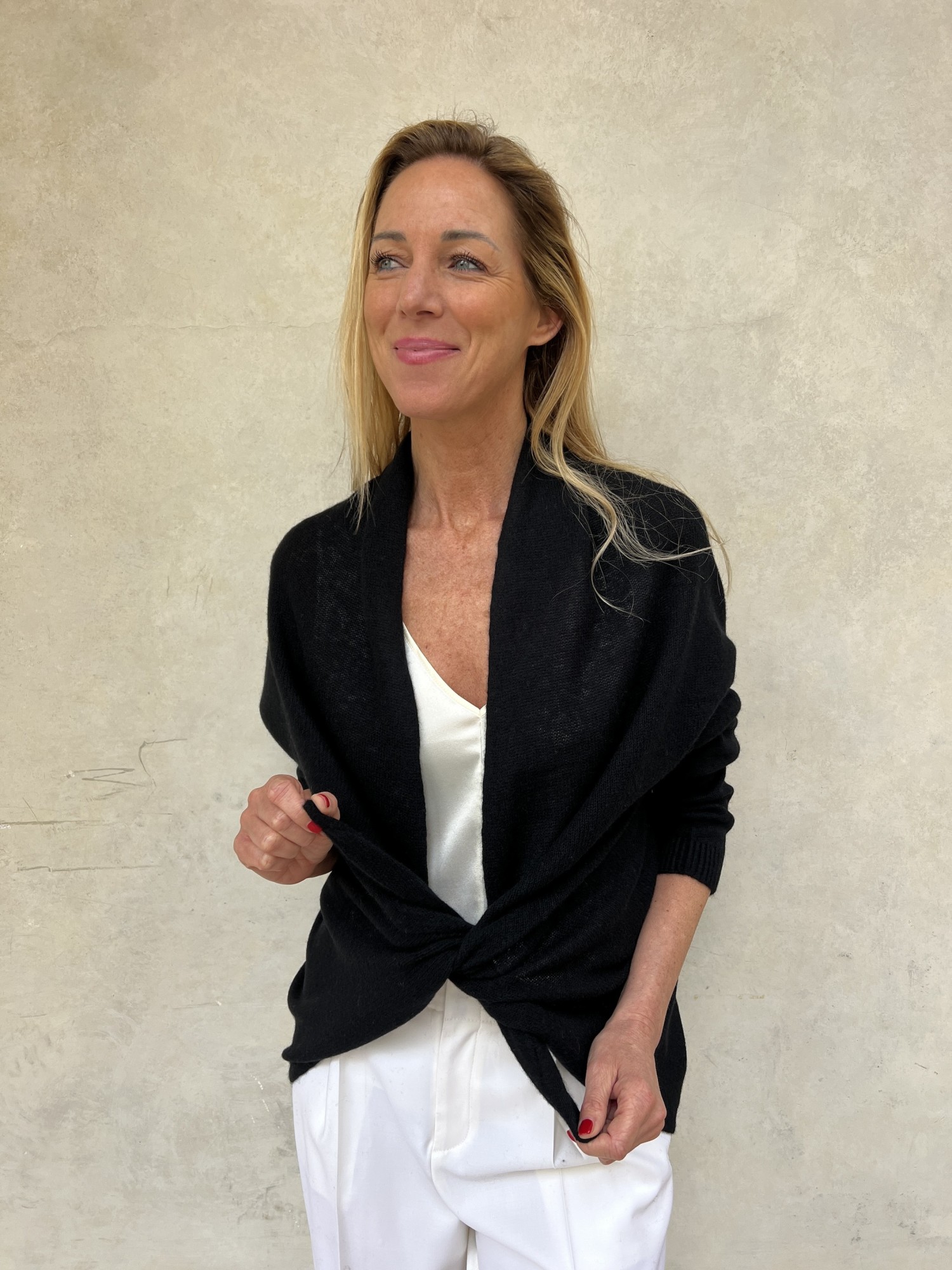 Cardigan Nuvola Carbone