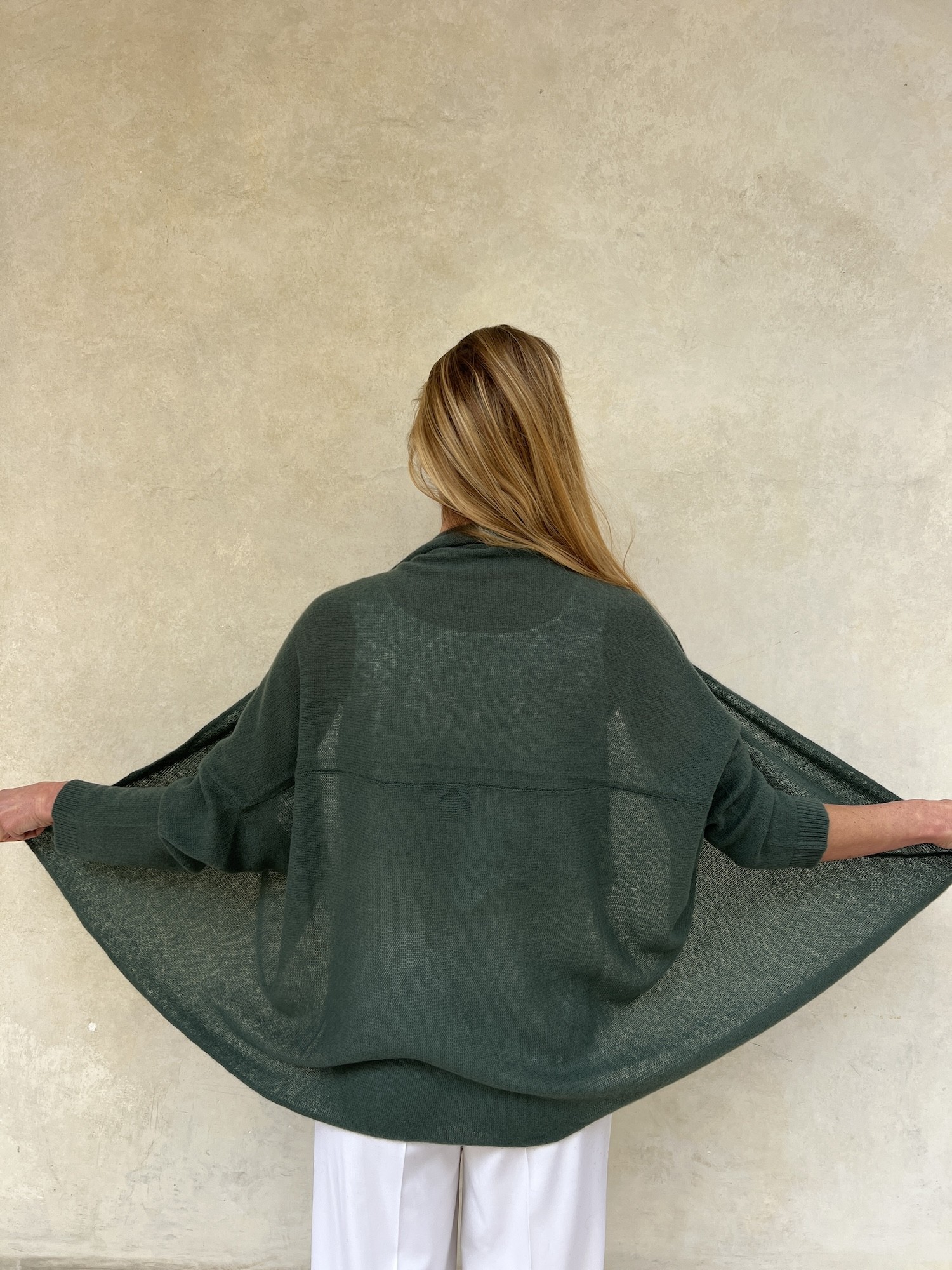 Cardigan Nuvola Rosmarino