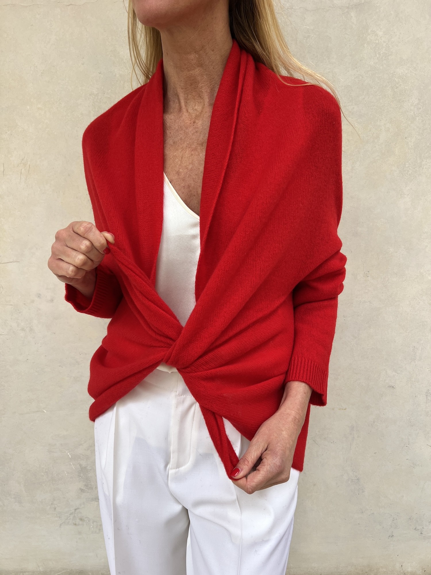 Cardigan Nuvola Scarlet