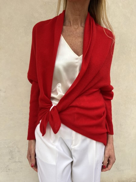 Cardigan Nuvola Scarlet