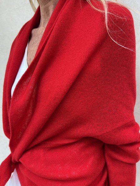 Cardigan Nuvola Scarlet