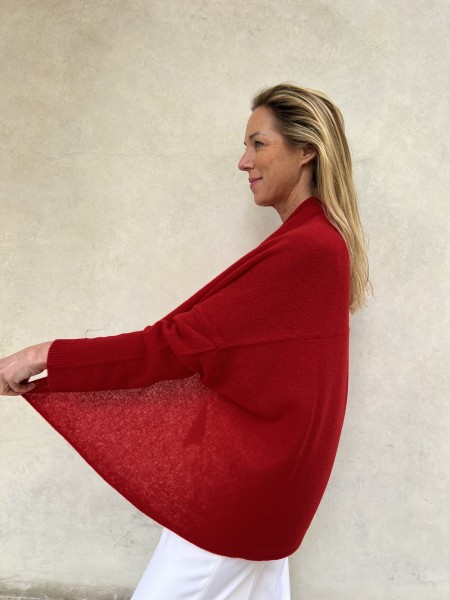 Cardigan Nuvola Scarlet