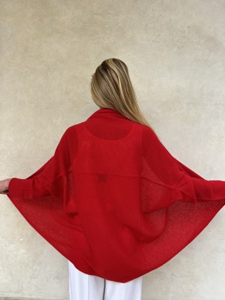 Cardigan Nuvola Scarlet