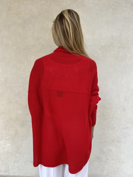 Cardigan Nuvola Scarlet