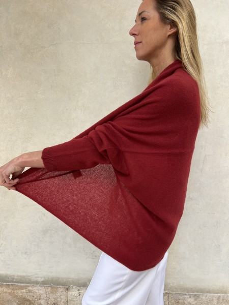 Cardigan Nuvola Amaranto
