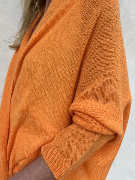 Cardigan Nuvola Mandarino