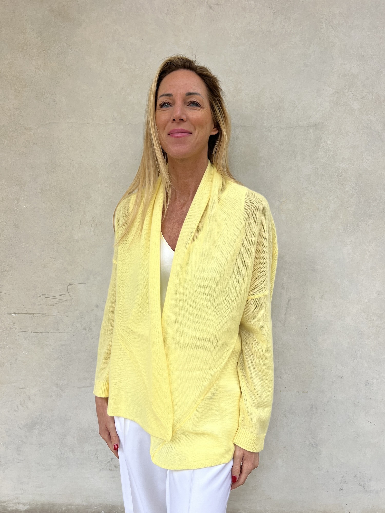 Cardigan Nuvola Limonata