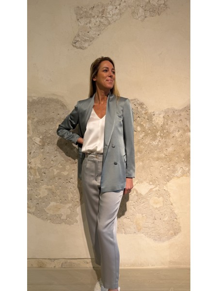 Giacca Rebecca in cady Eucalipto