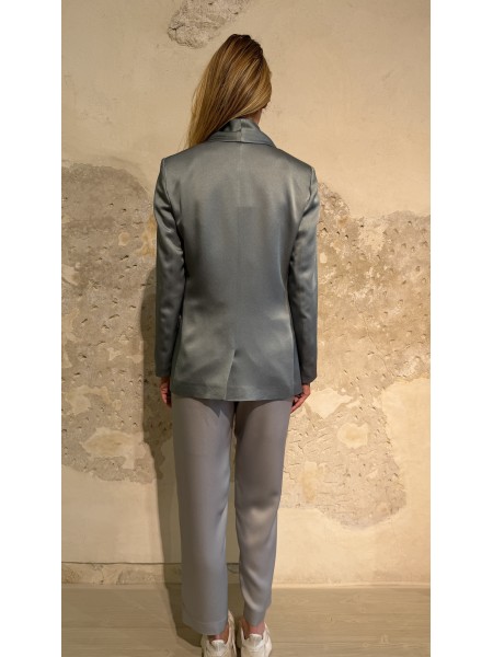 Giacca Rebecca in cady Eucalipto