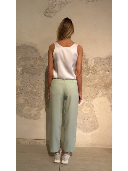 Pantalone Marrakech Bis in cady Sage