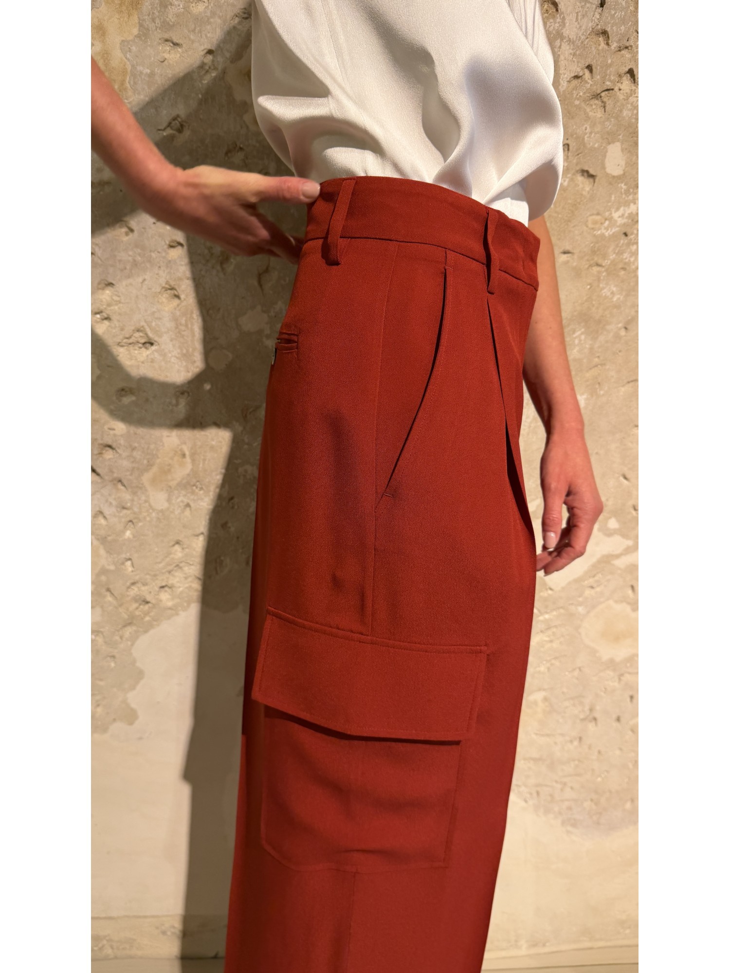 Cargo in cady Rosso India