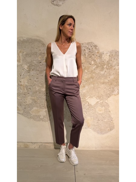 Pantalone Fiore Malva