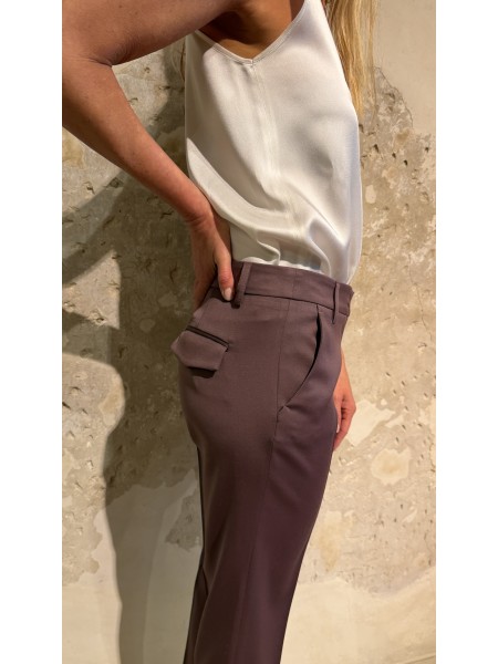 Pantalone Fiore Malva