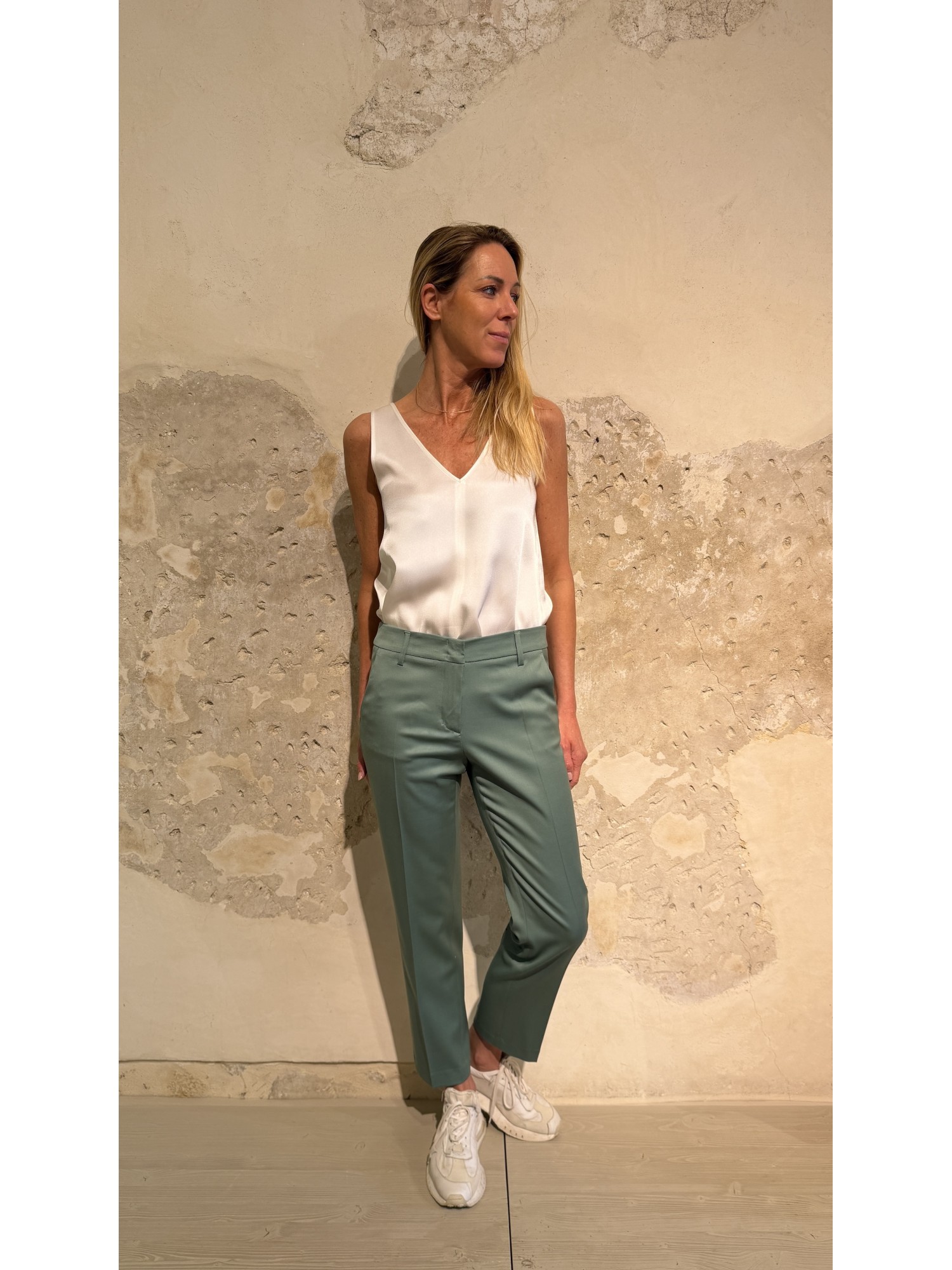 Pantalone Fiore Aloe