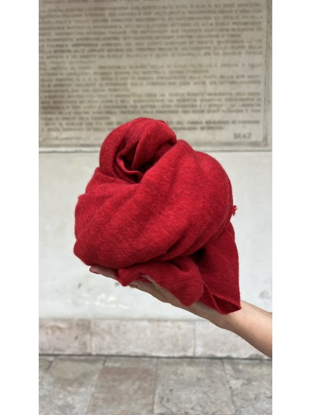 Stola In Puro Inner Mongolia Cashmere Rosso