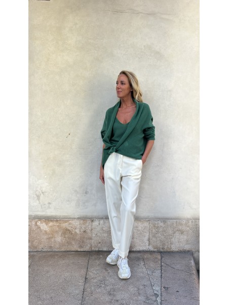 Cardigan Nuvola Cipresso