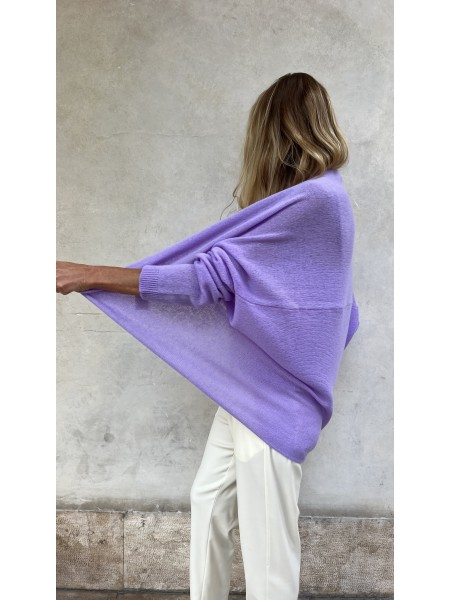 Cardigan Nuvola Lilla
